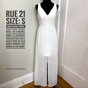 wedding / high low dress sleeveless